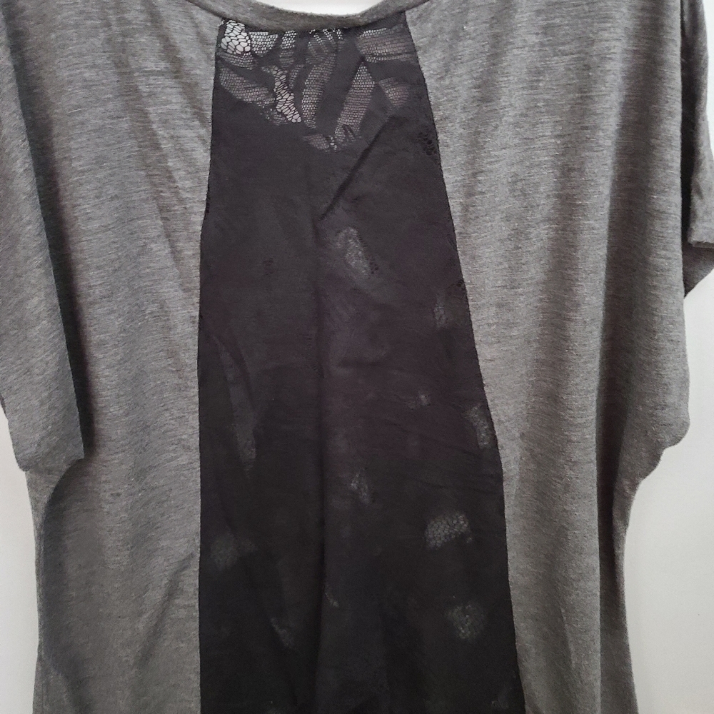 Gray shirt
